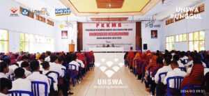 Read more about the article Sesi Pertama PKKMB UNSWA: Talk Show “Mengenal Pendidikan Tinggi di Era Revolusi Industri” dan Sosialisasi Program MBKM