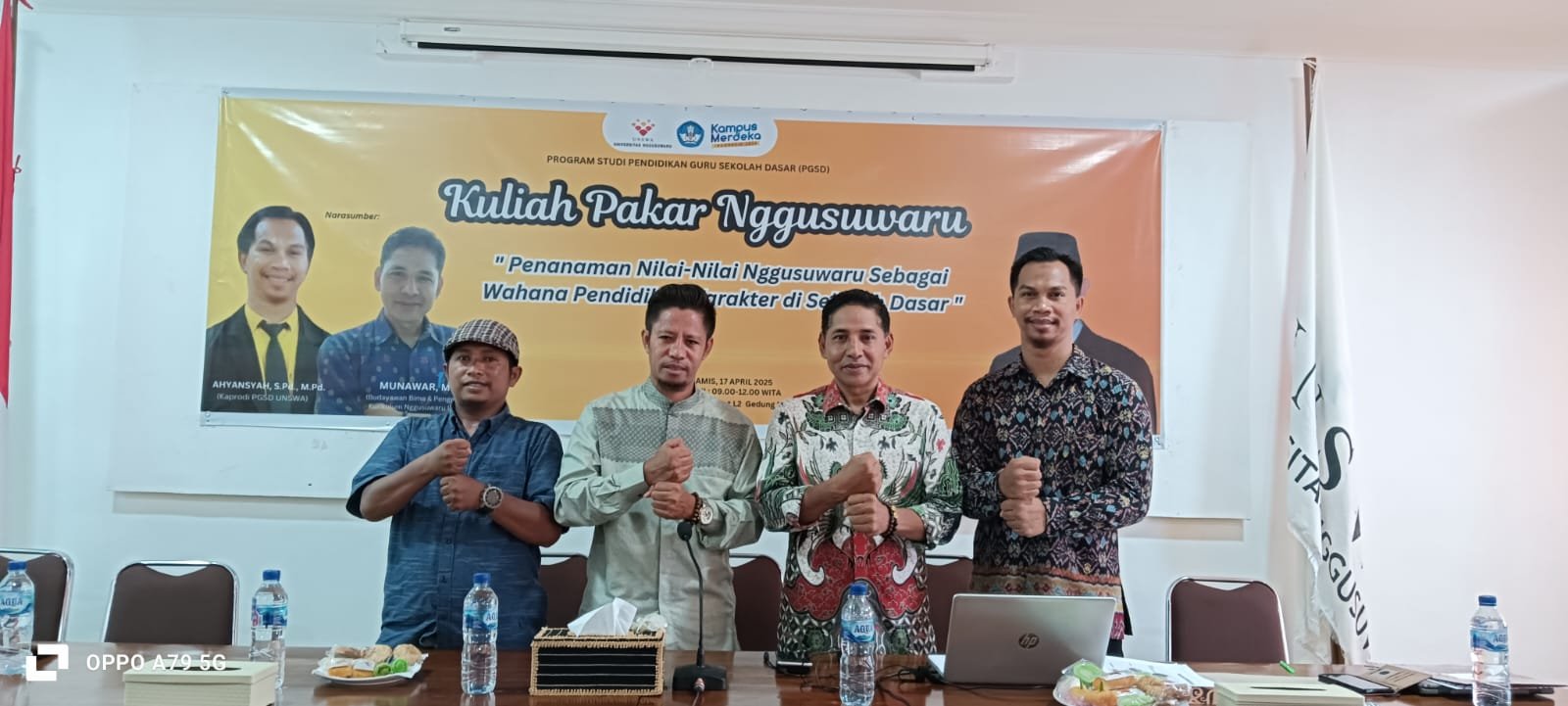 PRODI PGSD UNSWA, sukses gelar Kuliah Pakar Nggusuwaru