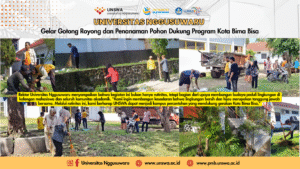 Read more about the article Universitas Nggusuwaru Gelar Gotong Royong dan Penanaman Pohon Dukung Program Kota Bima Bisa